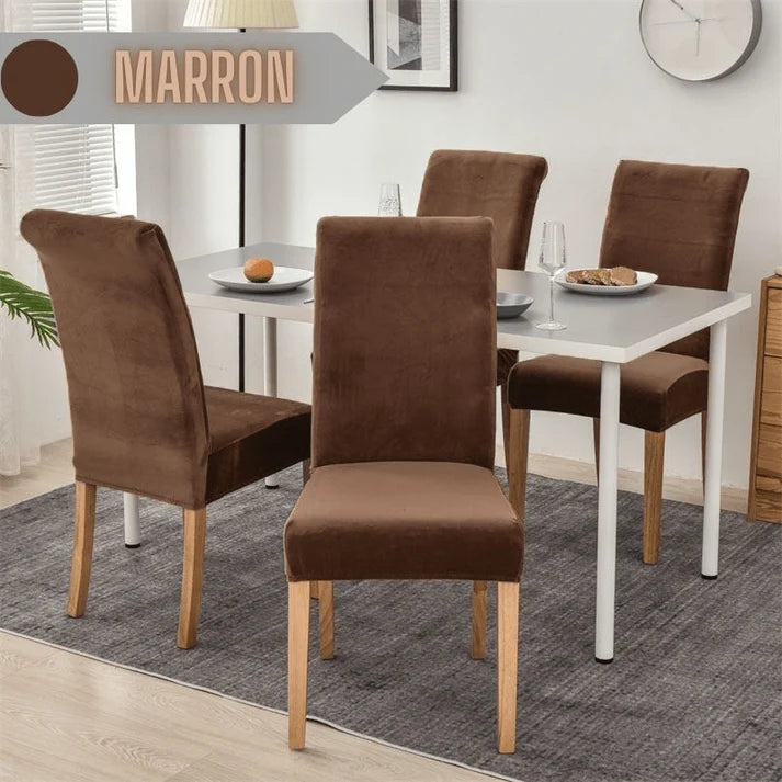 Housse de Chaise Velour