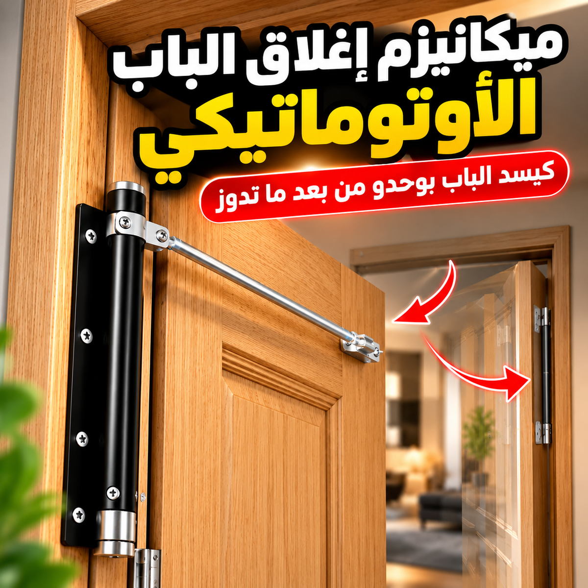 ميكانيزم إغلاق الباب الأوتوماتيكي